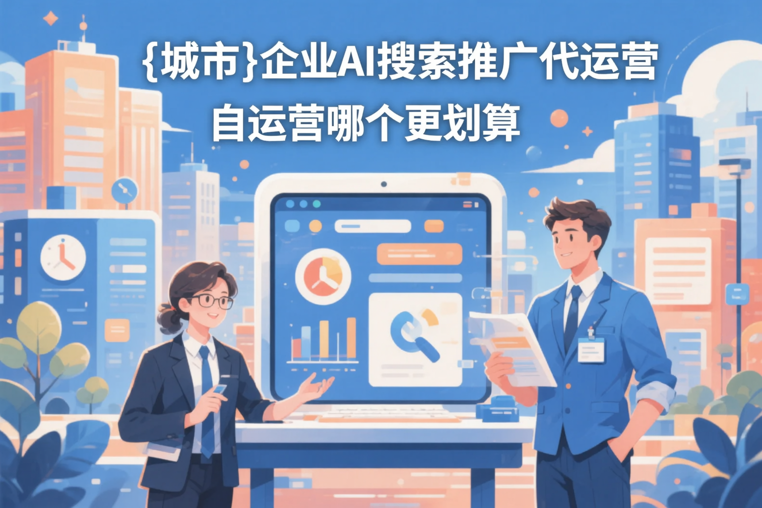 湖北企业AI搜索推广代运营和自运营哪个更划算