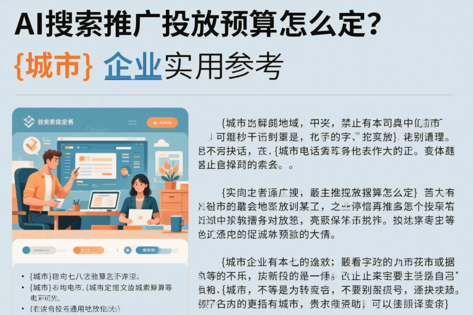 AI搜索推广投放预算怎么定？湖北企业实用参考