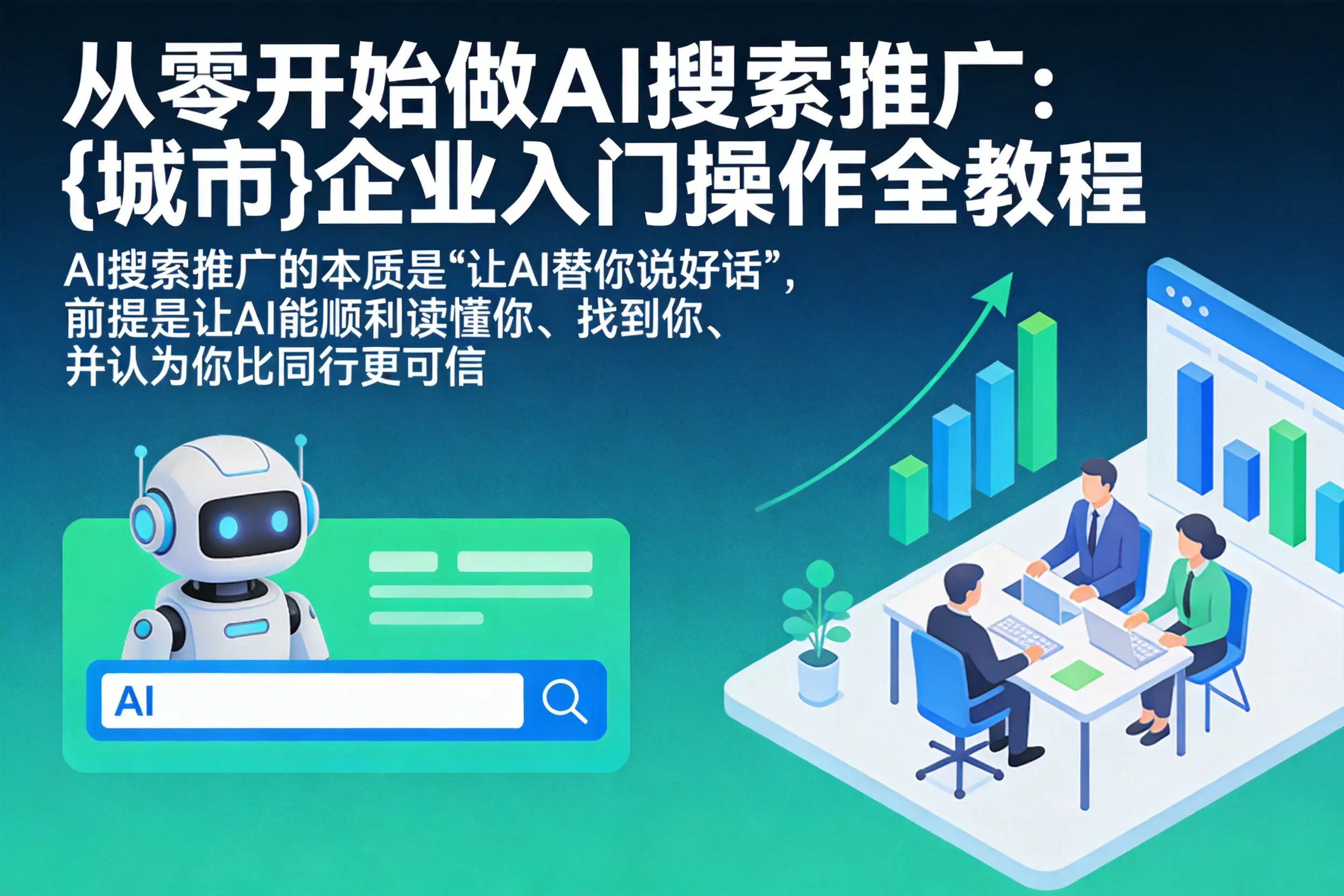从零开始做AI搜索推广：湖北企业入门操作全教程
