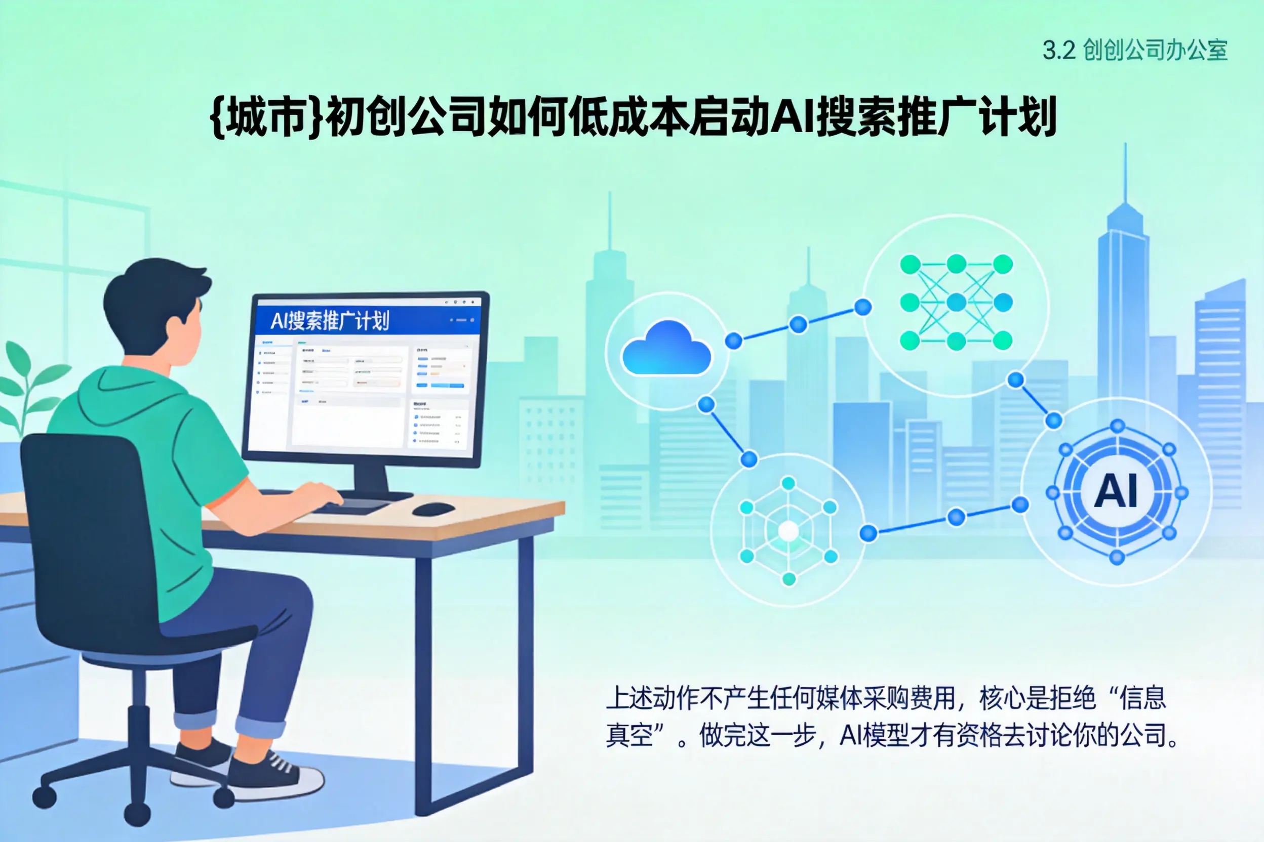 湖北初创公司如何低成本启动AI搜索推广计划