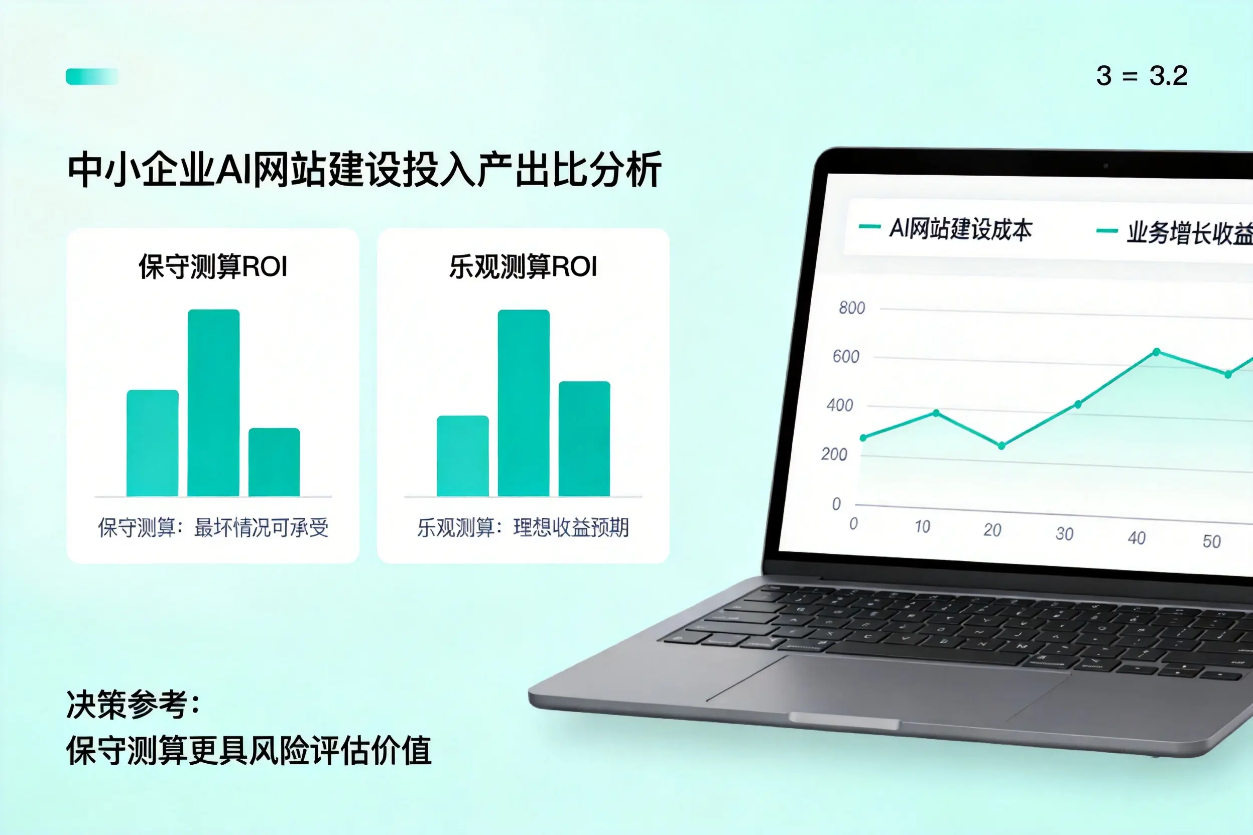 湖北中小企业AI网站建设投入产出比怎么算？先看这份分析