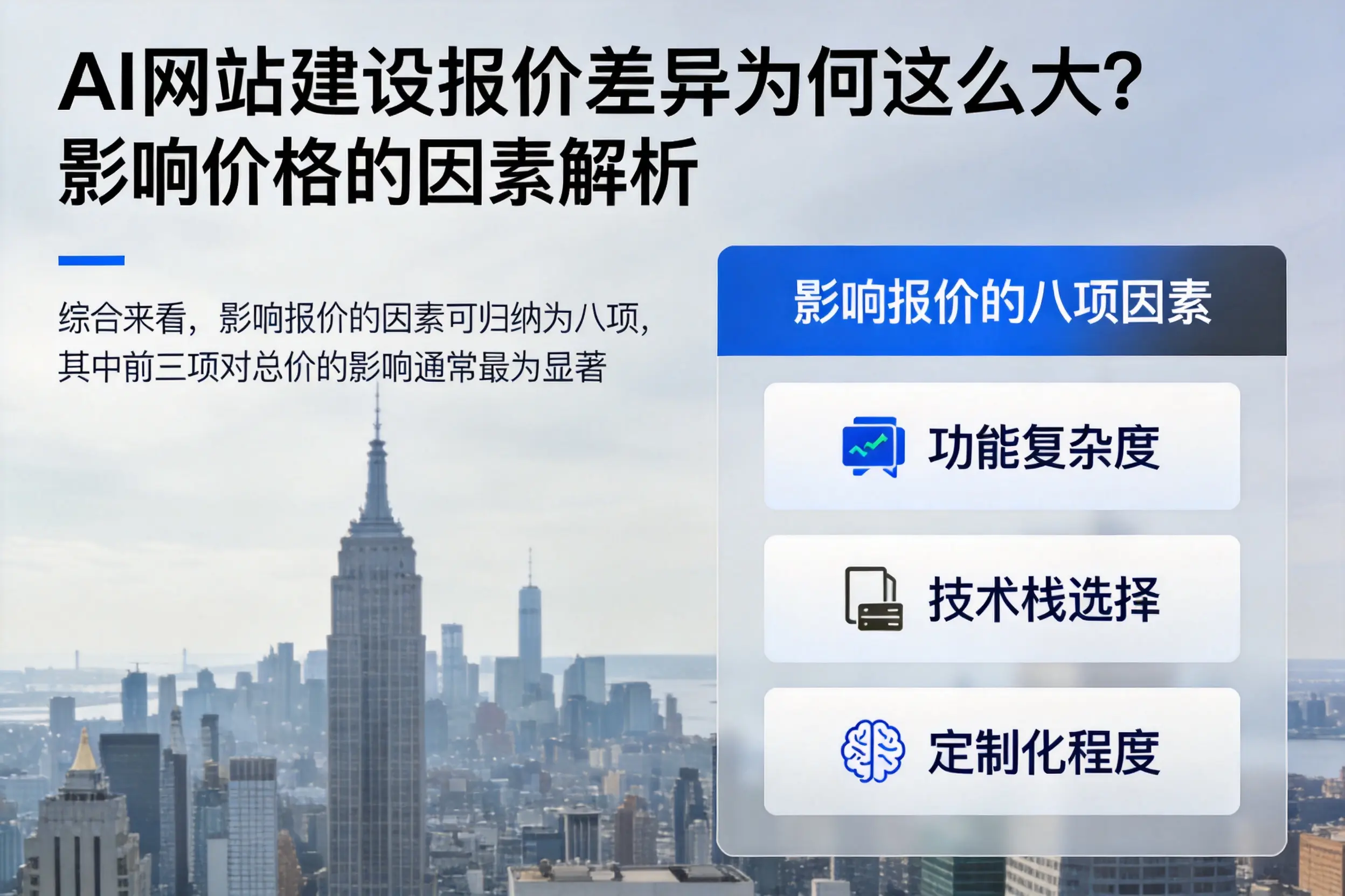 湖北AI网站建设报价差异为何这么大?影响价格的因素解析