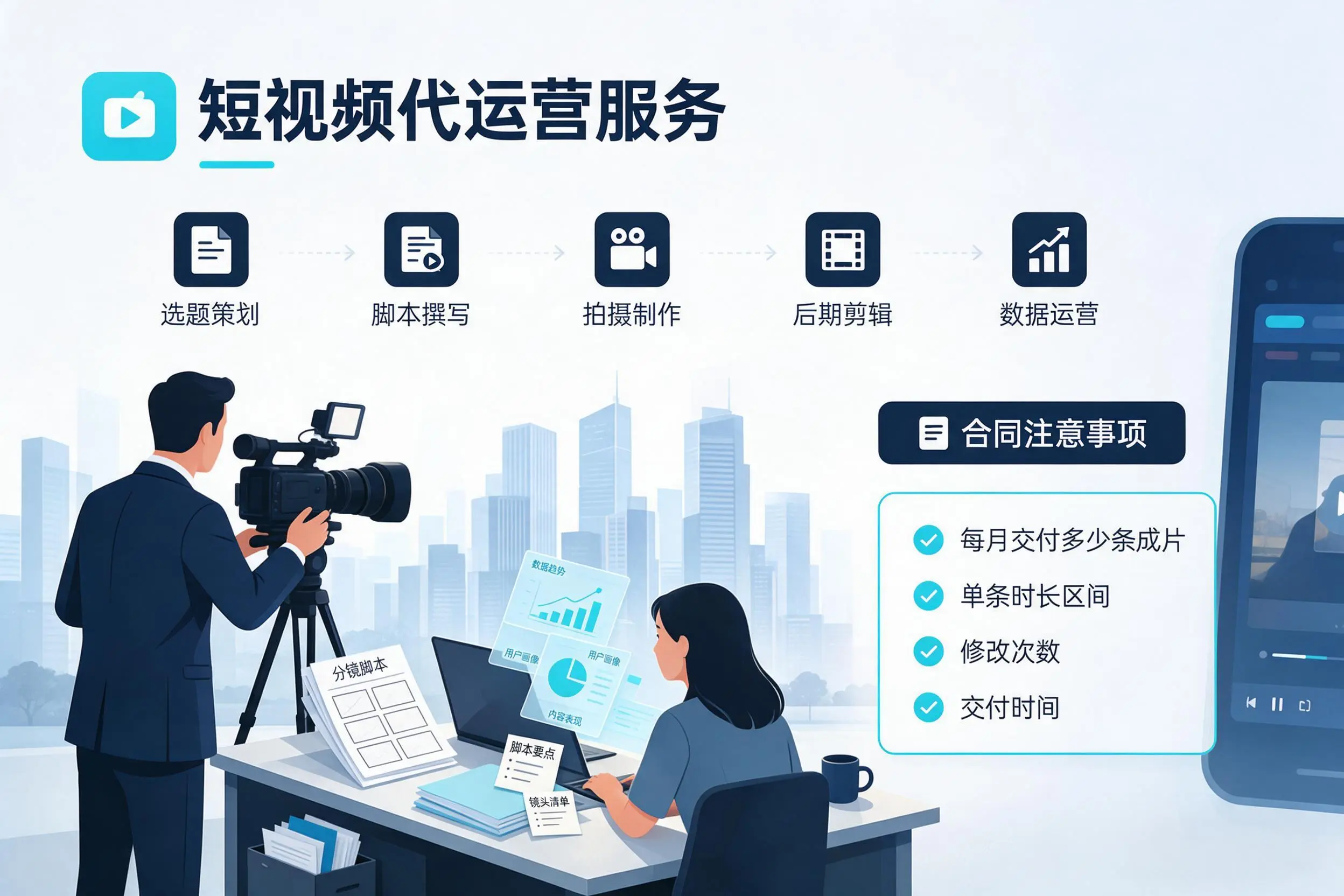 短视频代运营包含哪些服务？湖北企业常见问题科普