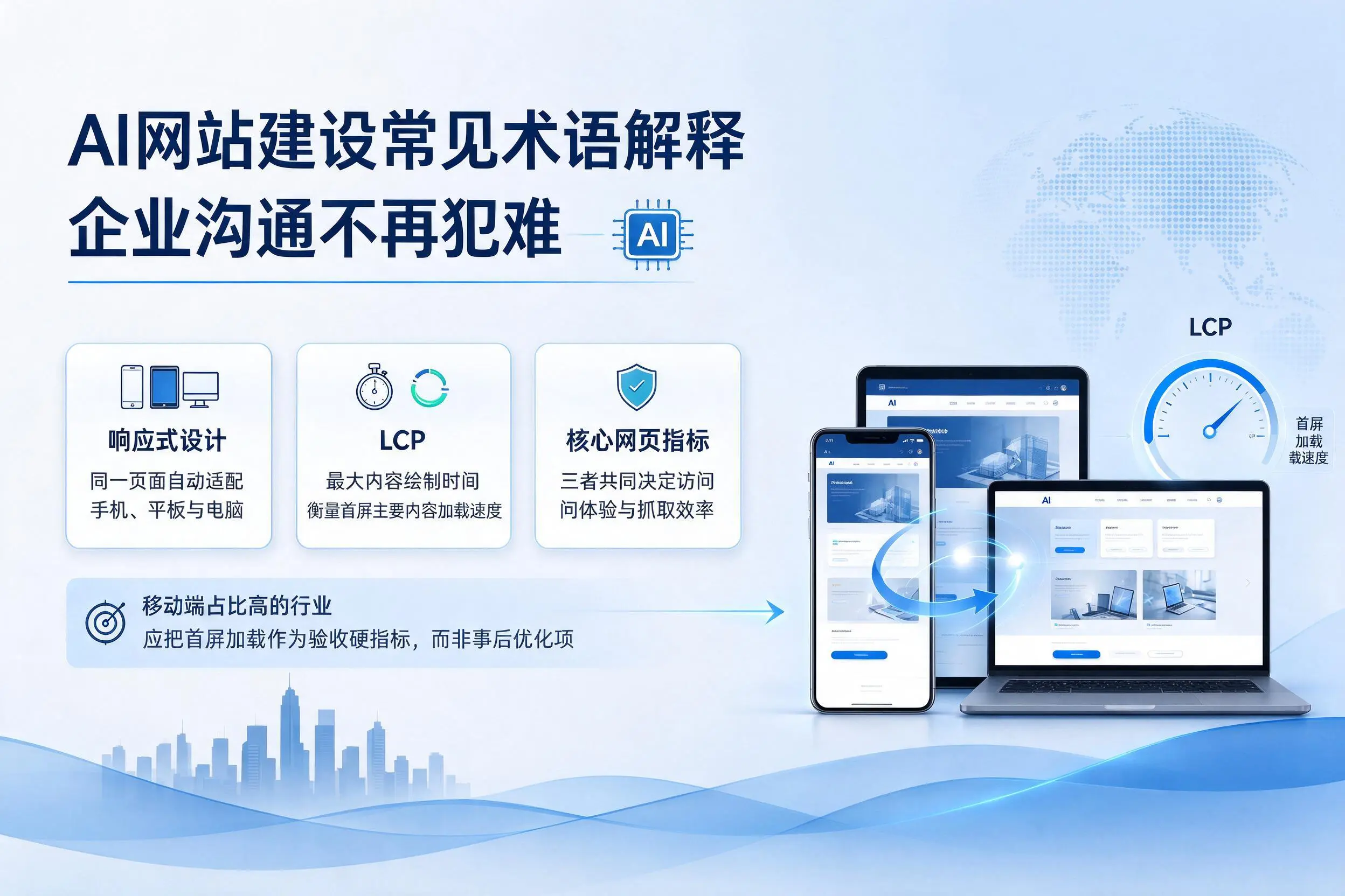 AI网站建设常见术语解释,湖北企业沟通不再犯难
